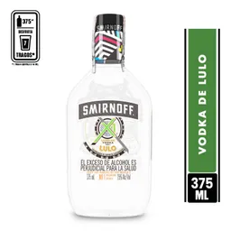 Vodka Smirnoff X1 Lulo Media 375ml