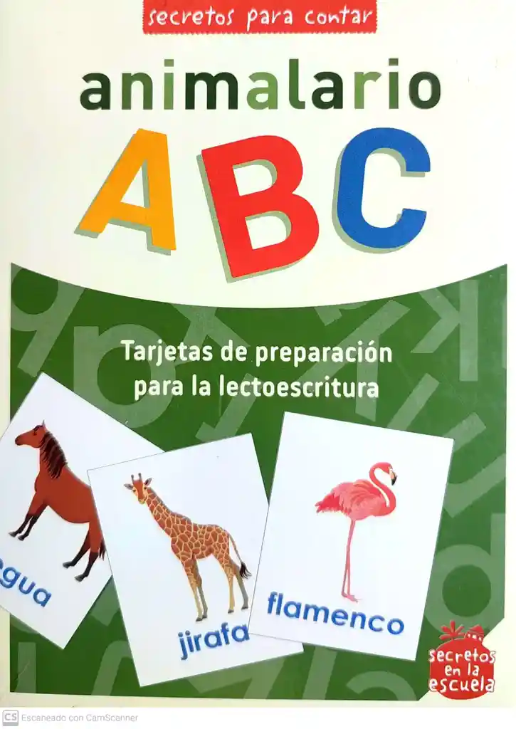 Juego De Mesa Didáctico Niños Animales Abc Lectoescritura