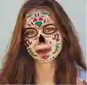 Tatuaje Temporal Calavera Maquillaje Catrina Mascara Coco Disfraz