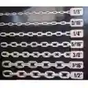 Cadena Galvanizada Eslabonada 1/8"