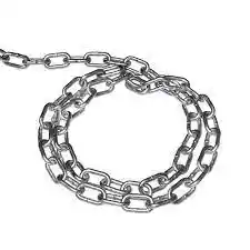 Cadena Galvanizada Eslabonada 1/8"