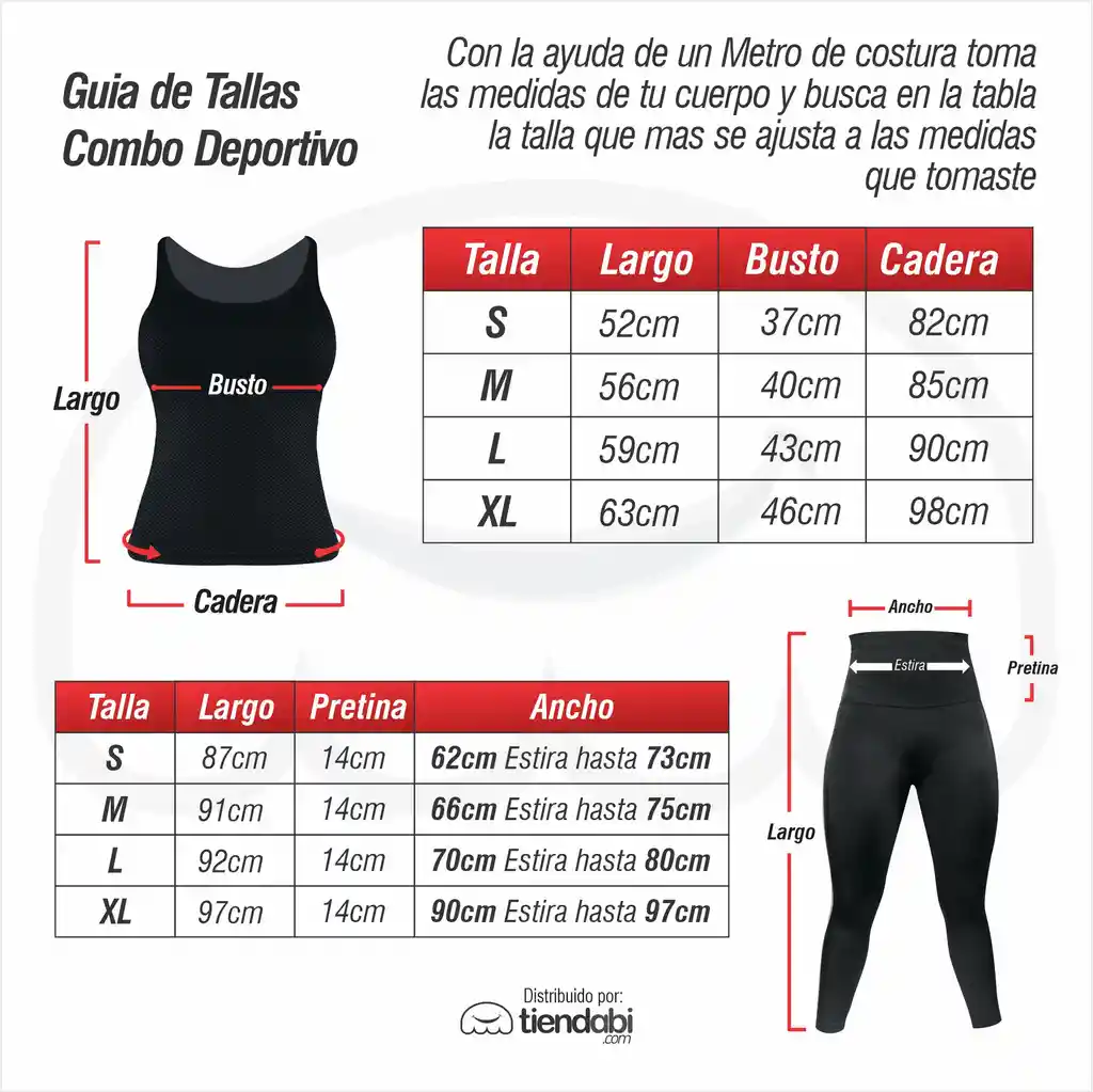 Conjunto Deportivo Dama Leggins Largo Y Camiseta Negro