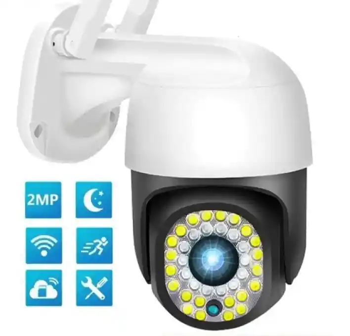 Camara Ip De Seguridad Vigilancia Exterior 1080 Domo 360 Ptz