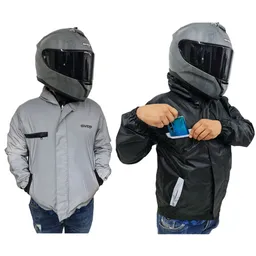 Chaqueta Impermeable Doble Faz Motociclista Original