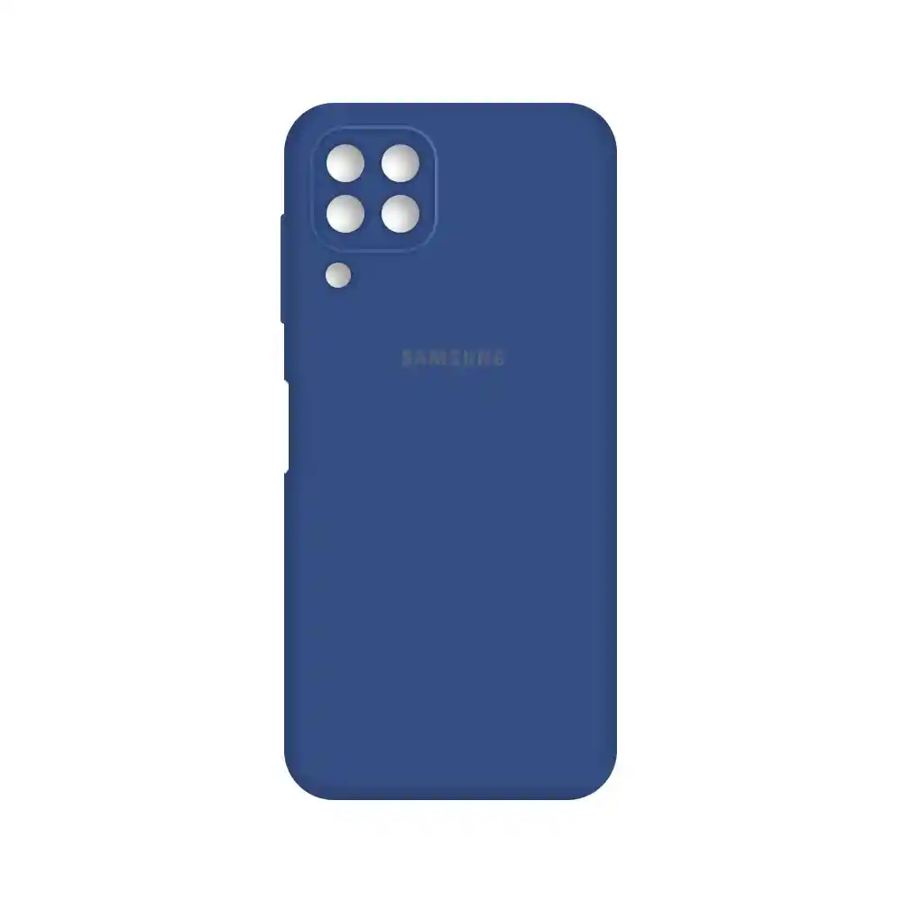 Samsung A22 4g Estuche Silicone Case Azul