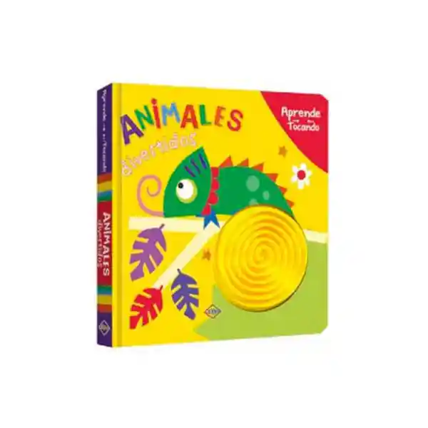 Libro Animales Divertidos Aprende Tocando Texturas