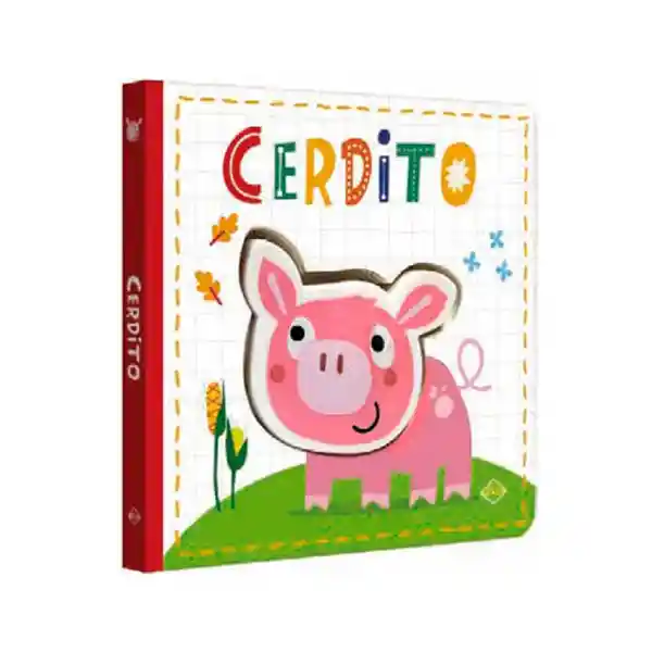 Libro Cerdito Sonido Boton Chillon Silicona