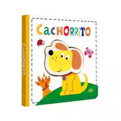 Libro Cachorro Sonido Boton Chillon Silicona