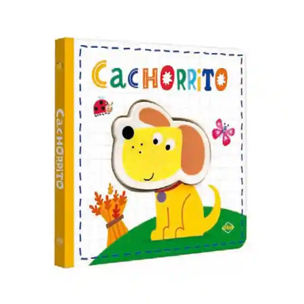 Libro Cachorro Sonido Boton Chillon Silicona