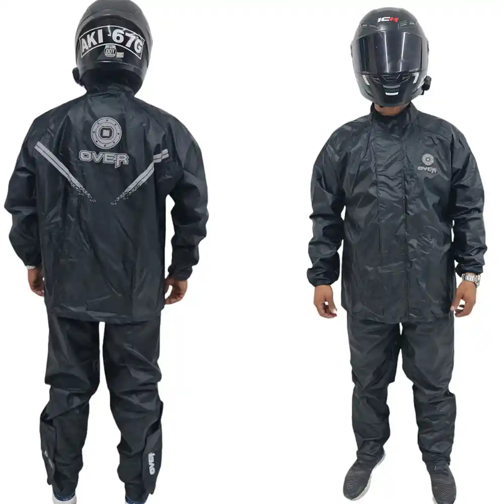 Impermeable Para Motociclistas 2 Piezas Tipo Sudadera Fino