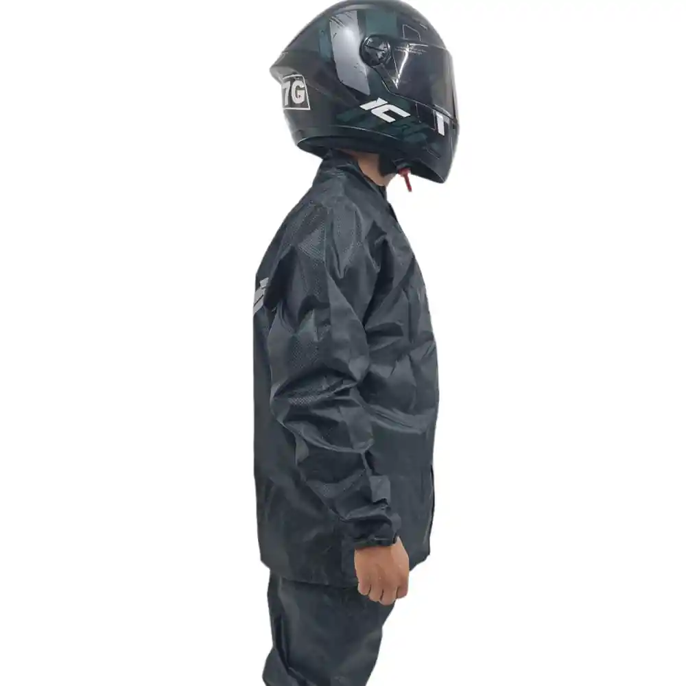 Impermeable Para Motociclistas 2 Piezas Tipo Sudadera Fino