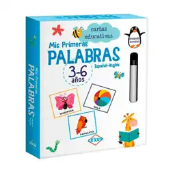 Libro Mis Primeras Palabras Flash Cards Cartas Educativas Bilingues