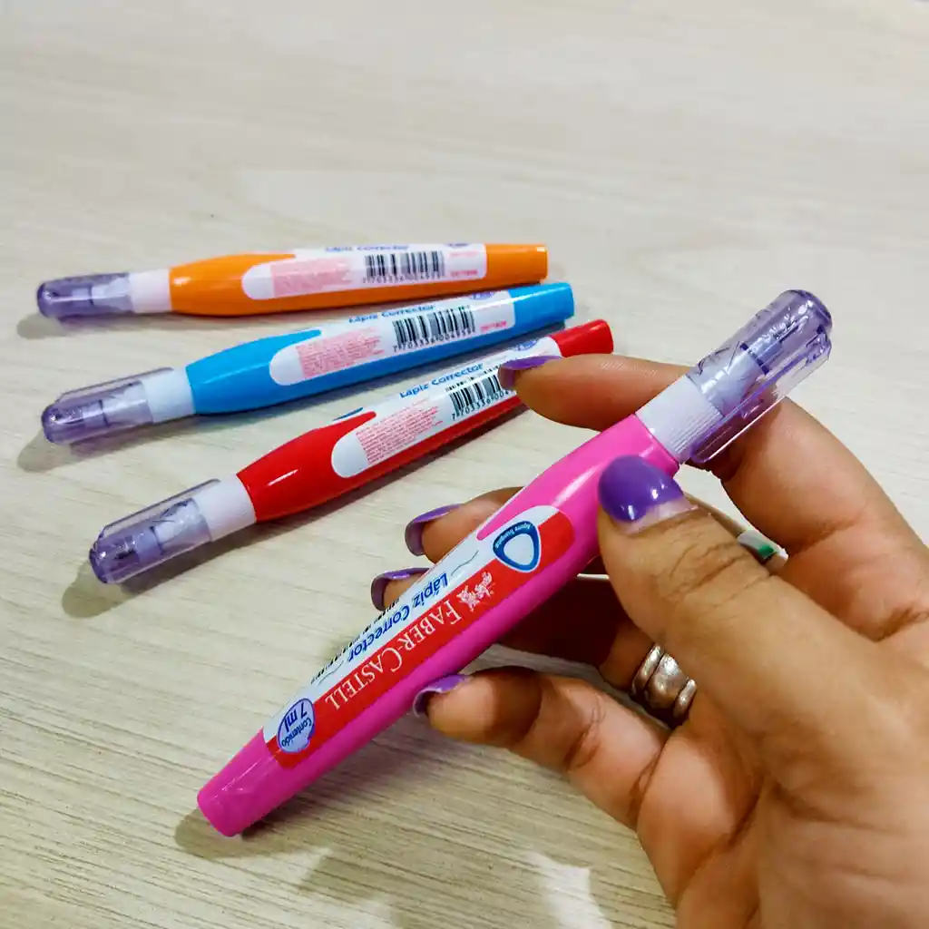 Corrector Liquido De Lapicero 7 Ml X Unidad Faber - Castell.