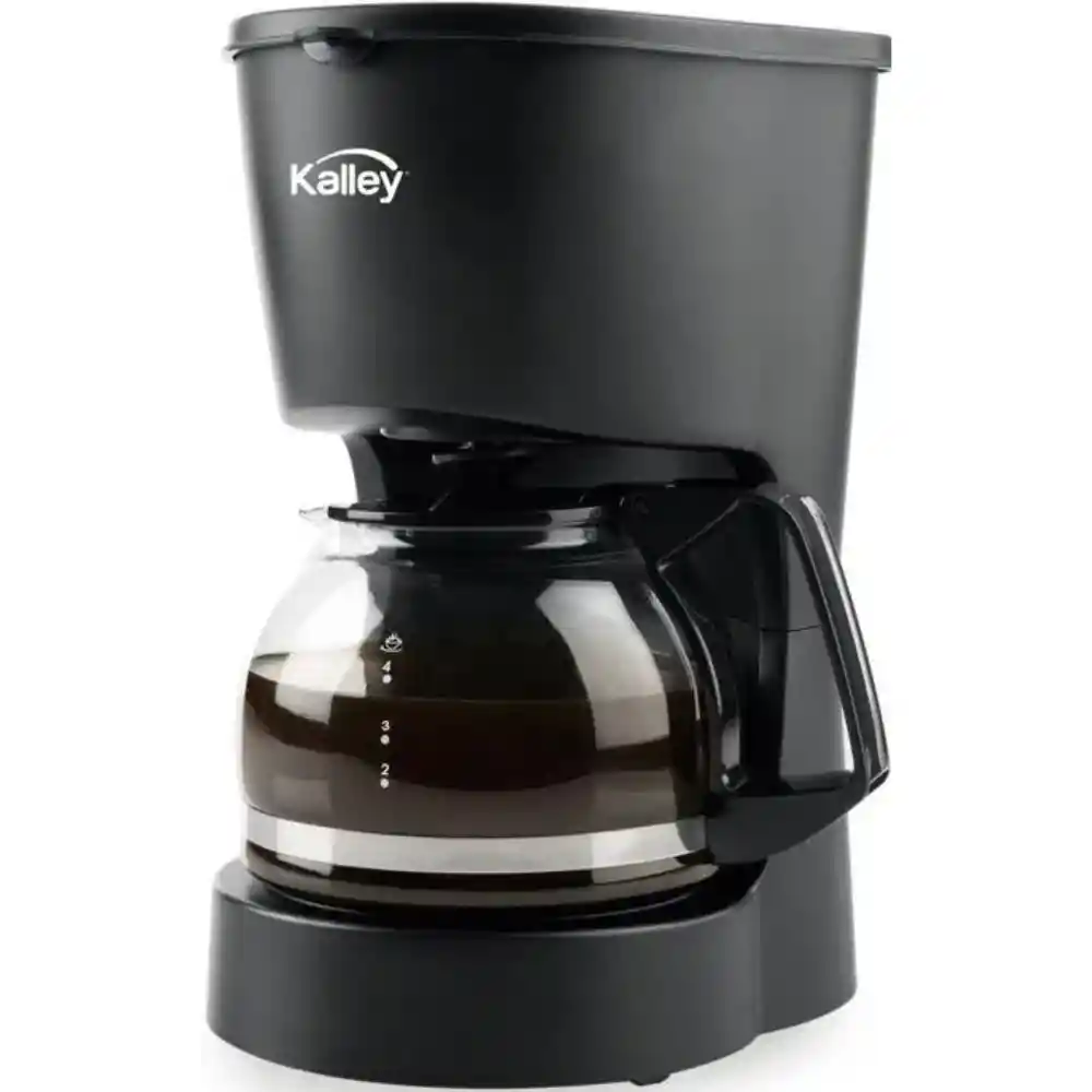 Kalley Cafetera 4 Tazas Negra- K-Mcm4N