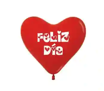 Amor Bomba Globo Biodegradable De Latex Corazon Feliz Dia R12