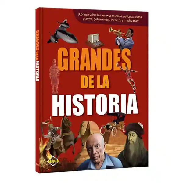Libro Grandes De La Historia Ilustrados Didactico