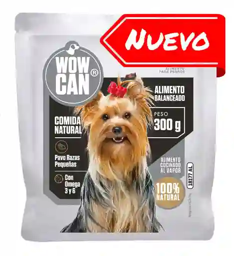 Wow Can Pavo Razas Pequeñas 300 G