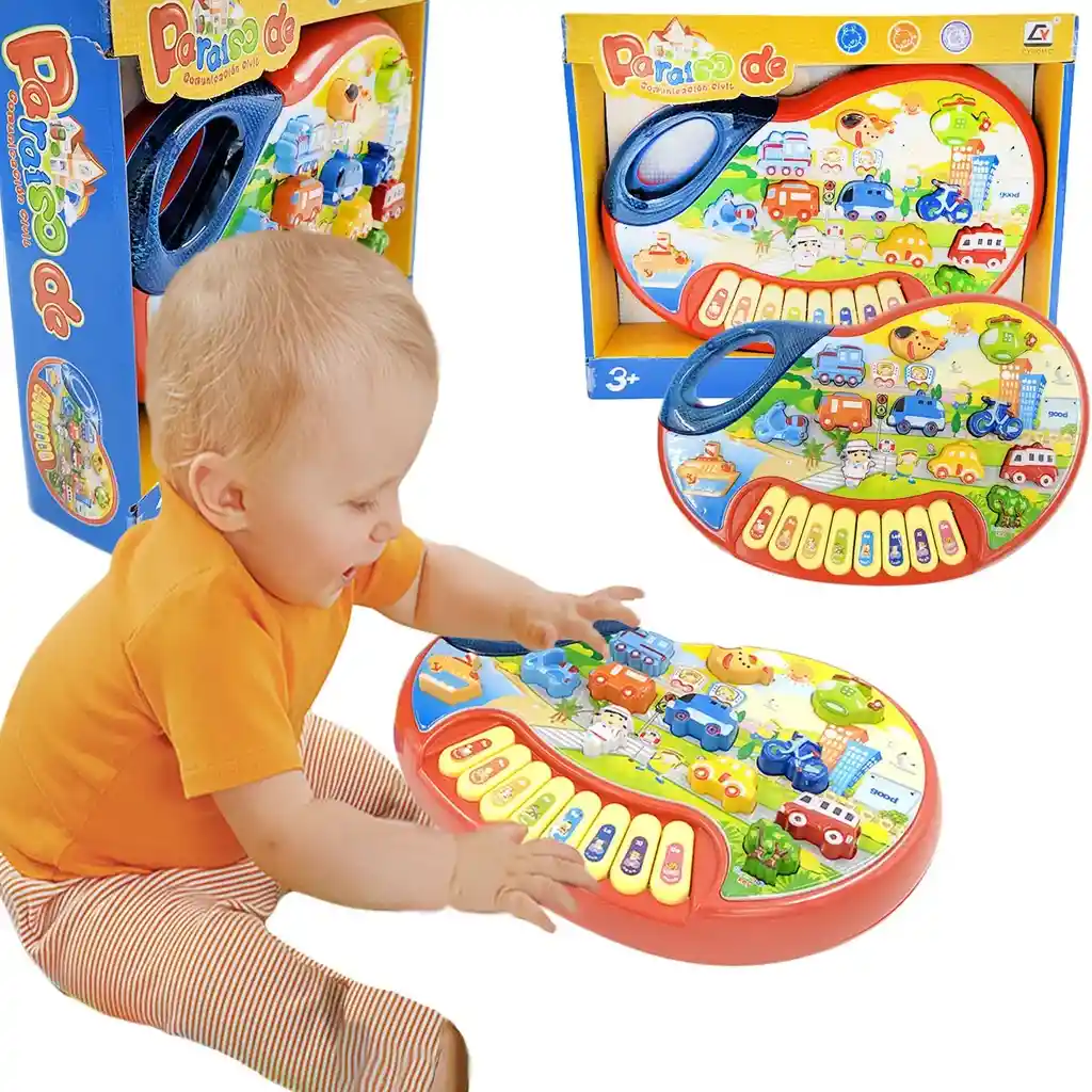 Juguetes Piano Transportesbebes Jugueteria Musical