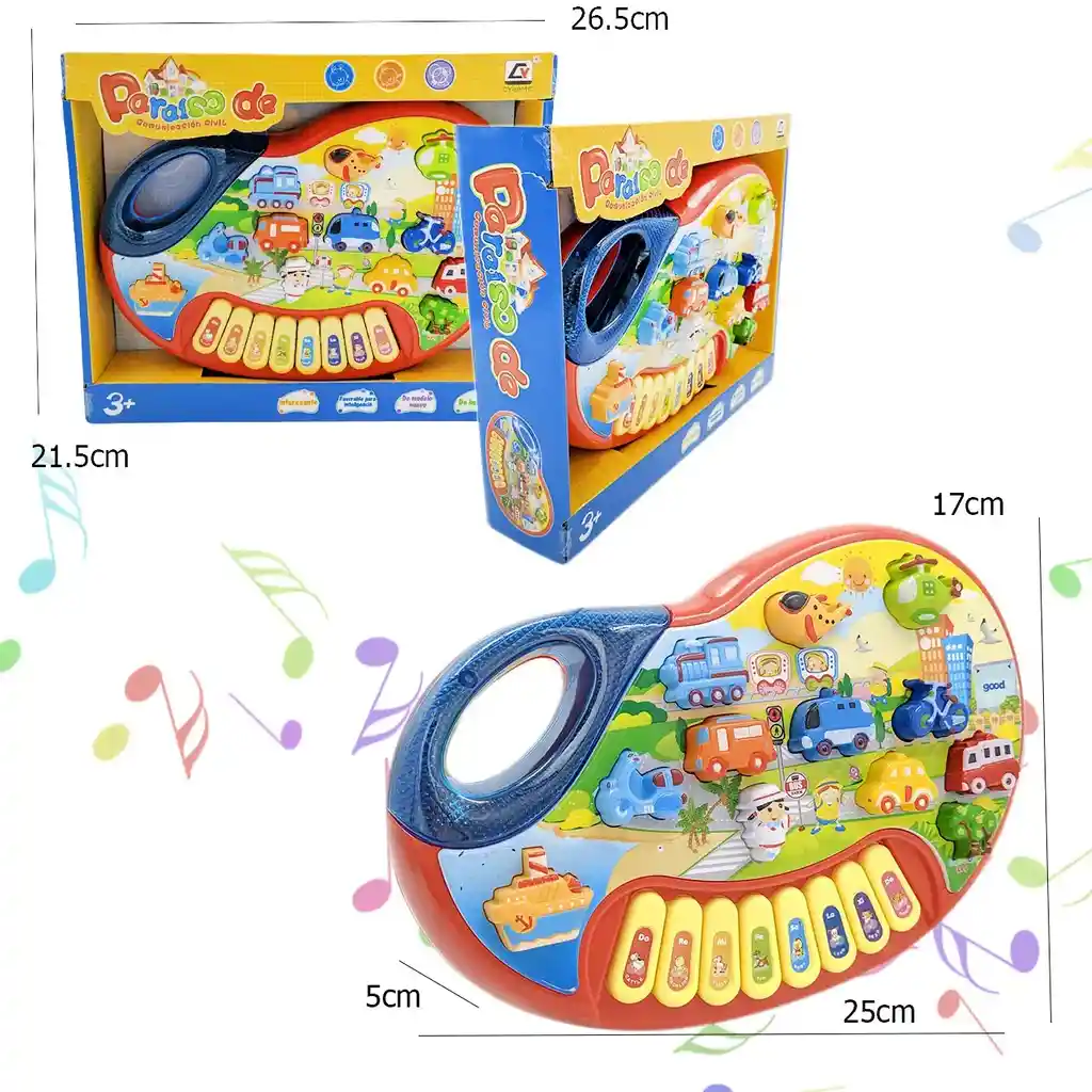 Juguetes Piano Transportesbebes Jugueteria Musical