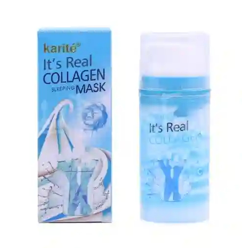 Mascarilla Facial Nocturna De Colageno Its Real Collagen Sleeping Mask Karite