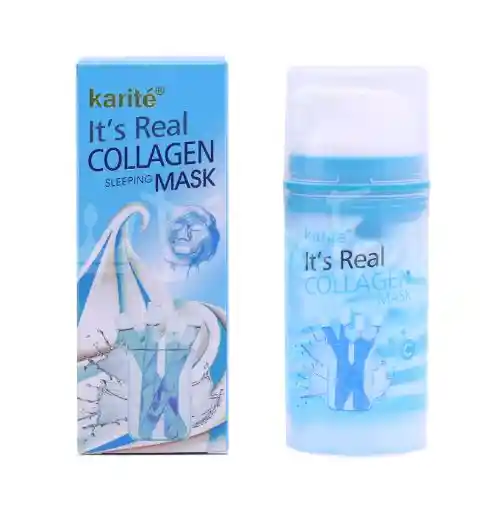 Mascarilla Facial Nocturna De Colageno Its Real Collagen Sleeping Mask Karite