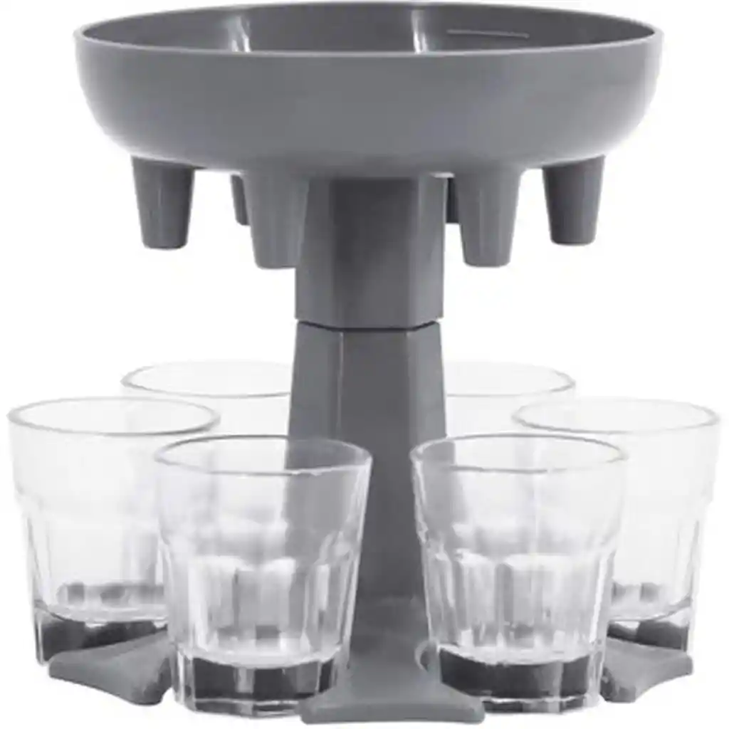 Dispensador De Licor Tragos Shots + Copas Para Fiestas Bares