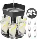 Dispensador De Licor Tragos Shots + Copas Para Fiestas Bares