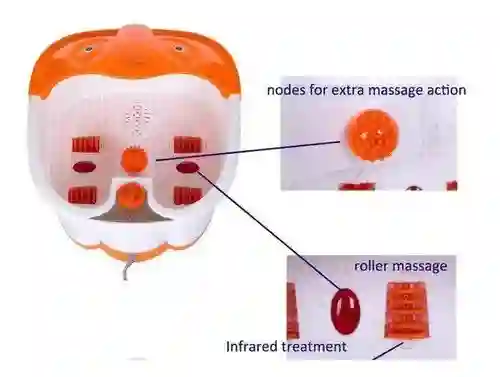 Masajeador Spa Para Pies Inrarrojo Terapia Magnetica