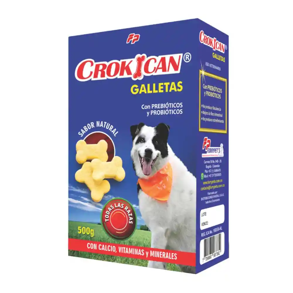 Galletas Crokicansnack Caja 500 Gr