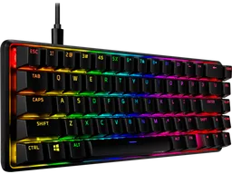 Teclado Gamer Mecánico Hyperx Origins 65% Inglés - Hx Red