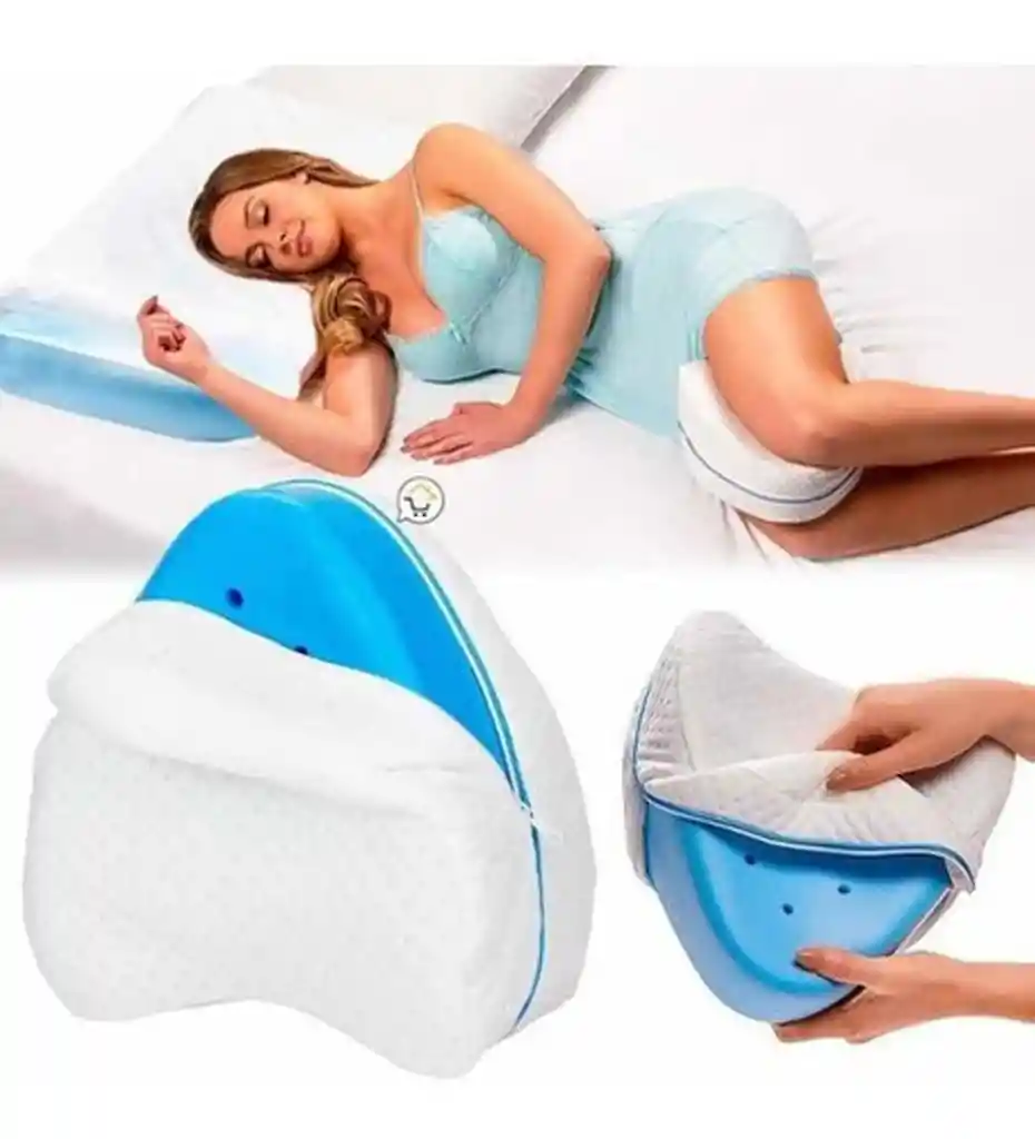 Almohada Ortopédica Entre Piernas Espuma Viscoelástica Cojín