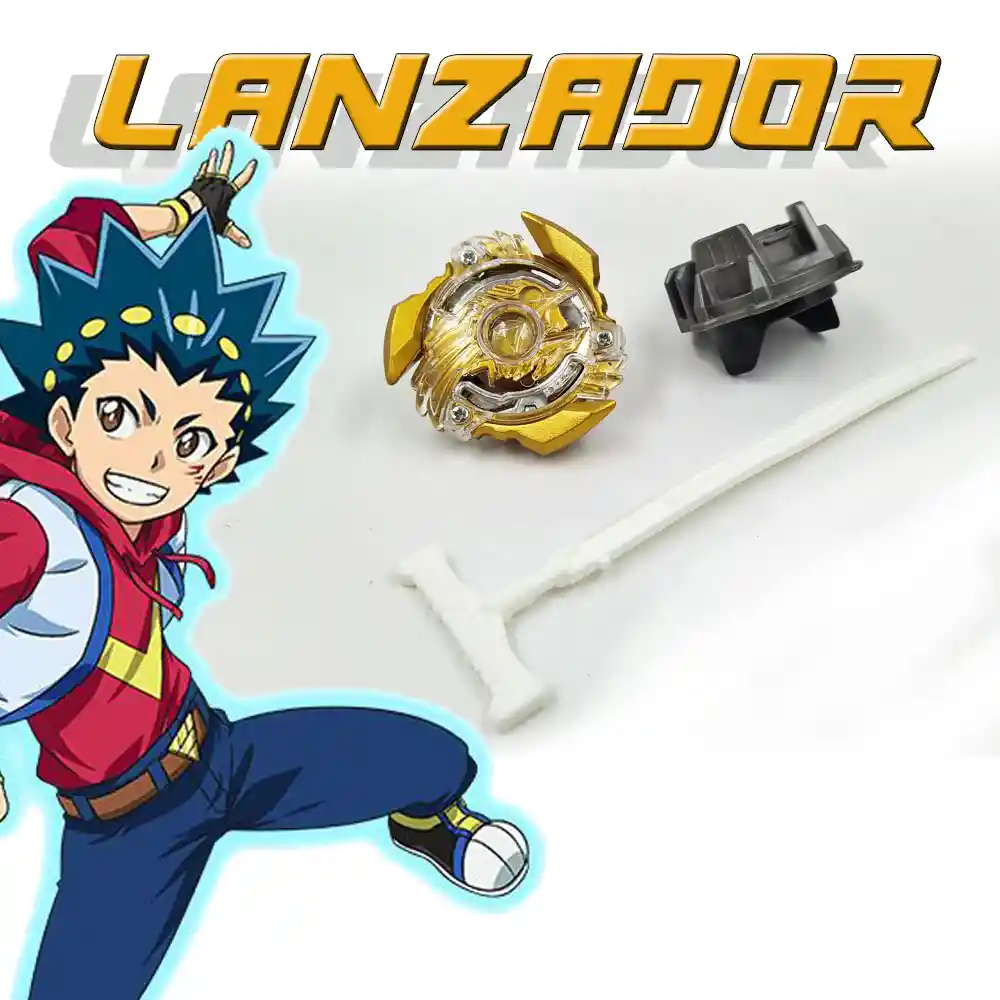 Juguetes Beybladelanzador Valt Tornado Jugueteria Trompo