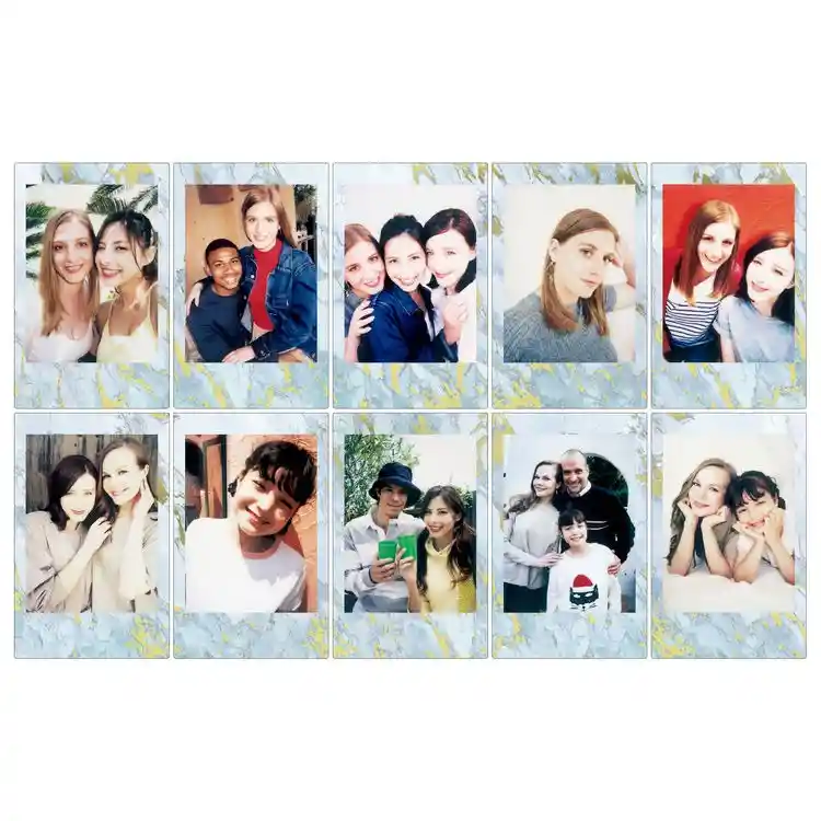 Papel Instax Mini Blue Marble X 10