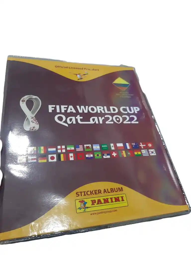 Forro Protector Para Álbum Pasta Dura Panini Mundial Qatar 2022