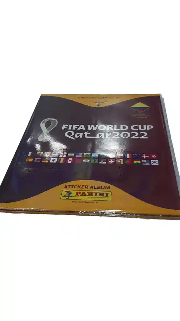 Forro Protector Para Álbum Pasta Dura Panini Mundial Qatar 2022