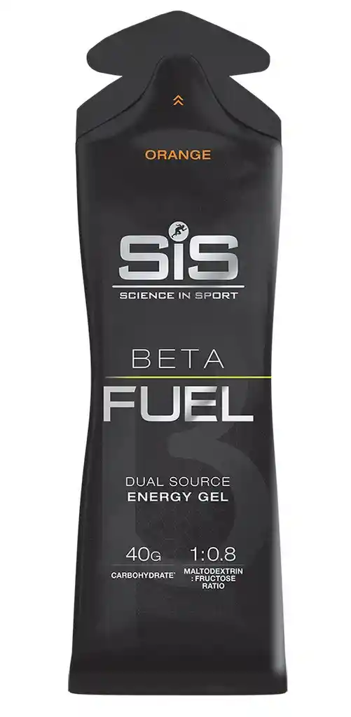 Gel Energético Beta Fuel Sis Orange Nutricion Ejercicio Gym Ciclismo 40g