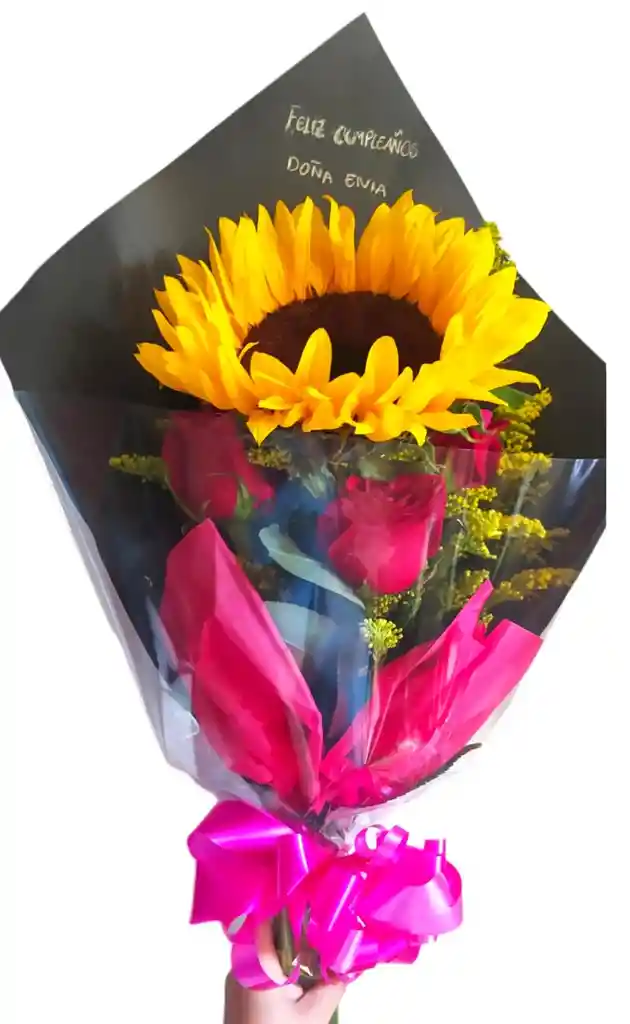 Girasol Y Rosas