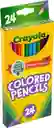 Colores Crayola Originales X 24 Lapices De Color Gruesos