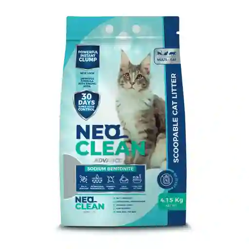 Neo Clean® Arena Sanitaria Para Gatos Natural-sin Aroma 4.15 Kg