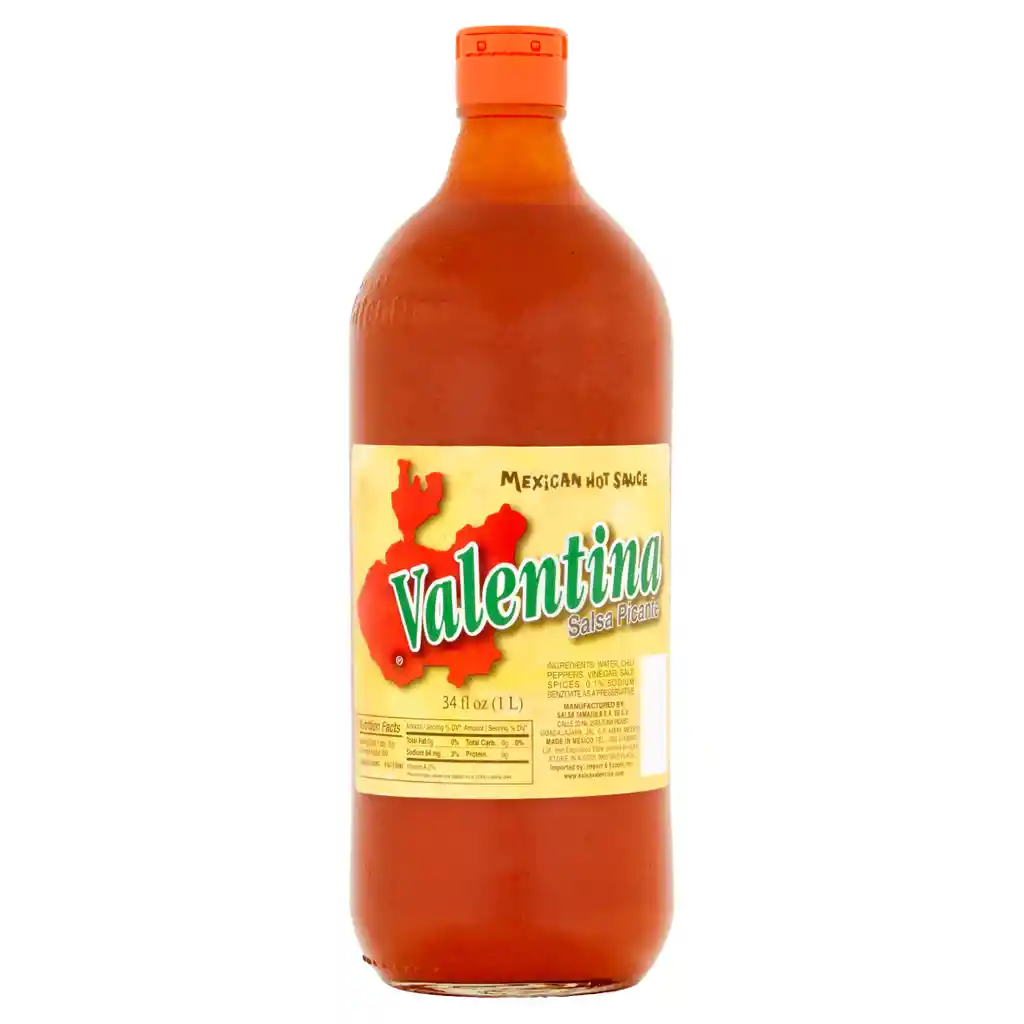 Valentina Salsa Mexicanaetiqueta Amarilla 1 Litro