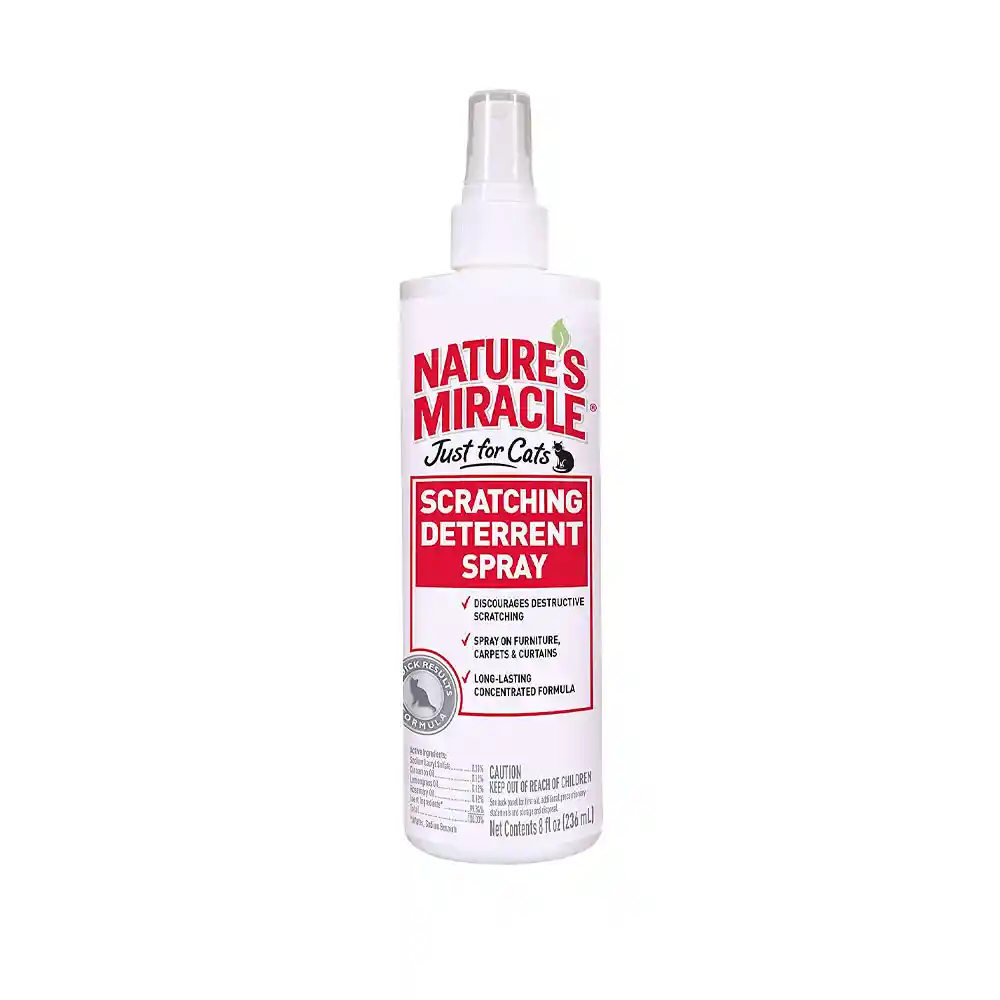 Nature Miracle Gato Spray Antiarañazos 8 Oz