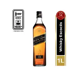 Whisky Johnnie Walker Black Label Litro