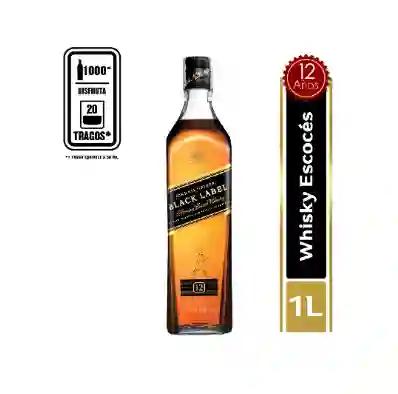 Whisky Johnnie Walker Black Label Litro