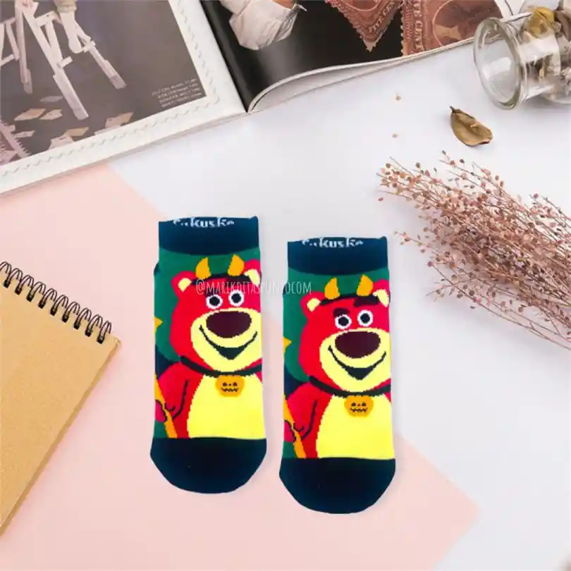 Medias Tobilleras Personajes - Lotso Halloween Toy Story