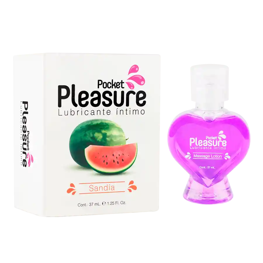 Lubricante Caliente Sandia Pocket Pleasure 37ml