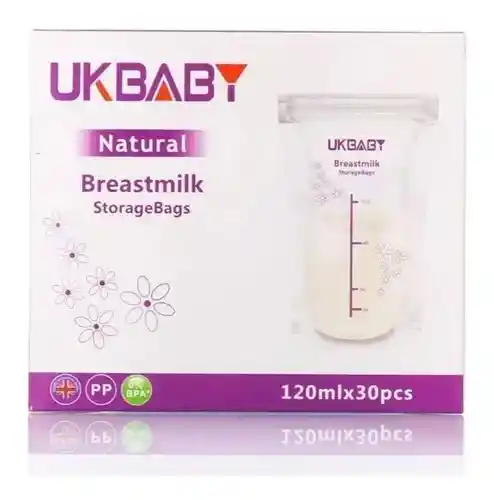 Bolsas Recolectoras Leche Materna Uk Baby 120ml X 30 Pcs