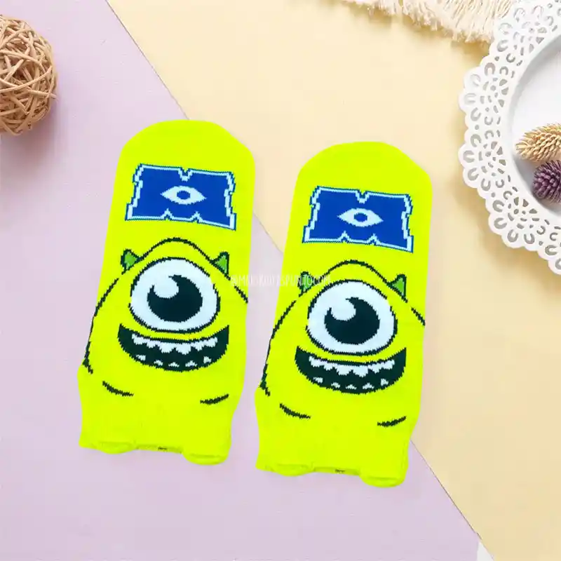 Medias Tobilleras Personajes - Mike Wazowski Monsters Inc