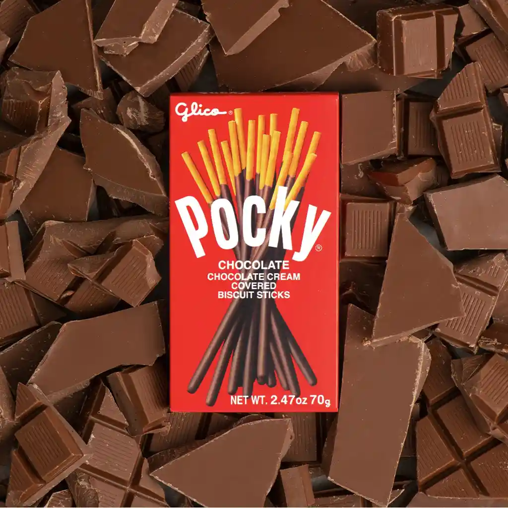 Pocky Palos Japoneses De Chocolate Pocky 70g