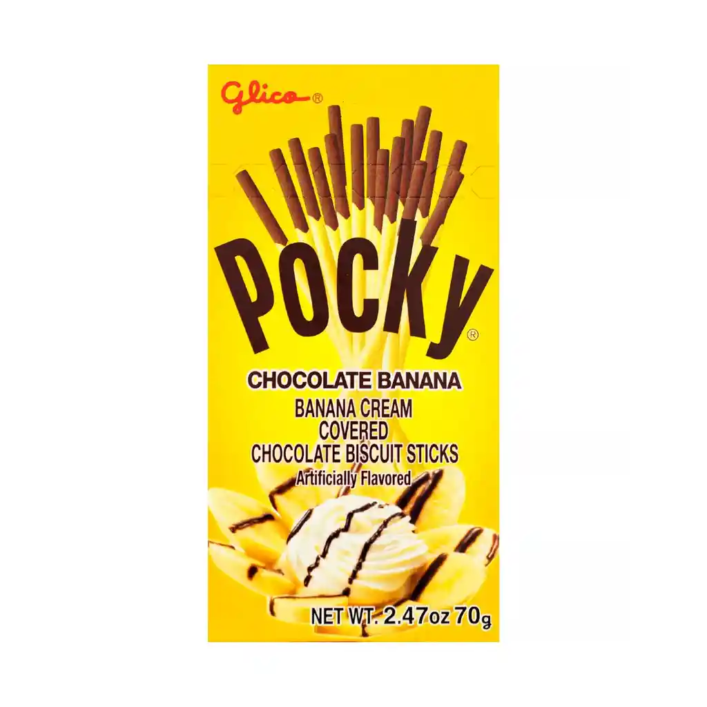 Pocky Palosde Chocolate Banana 70G