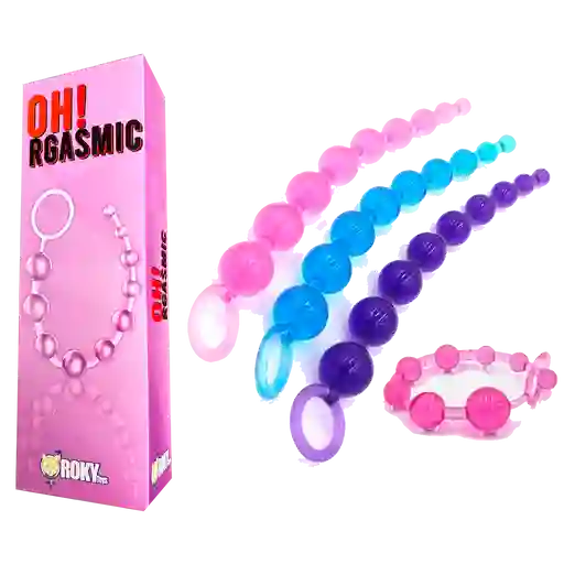 Bolas Anales Vaginales Silicona 30cm Kegel Dilatador Anal Hombres Y Mujeres
